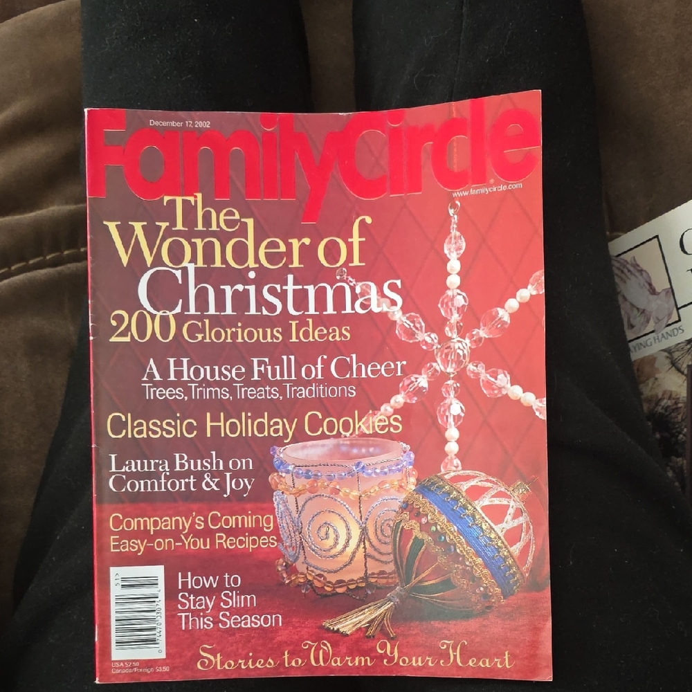 Family Circle Christmas Edition Magazine